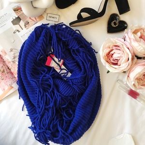 Blue Infinity Scarf NWT